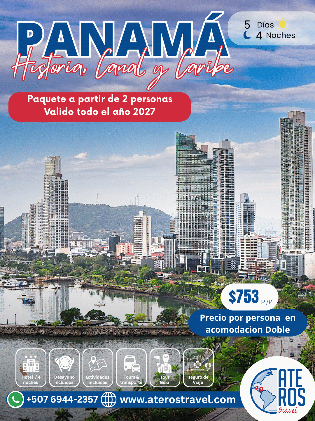 PANAMA HISTORIA CANAL Y CARIBE 2027