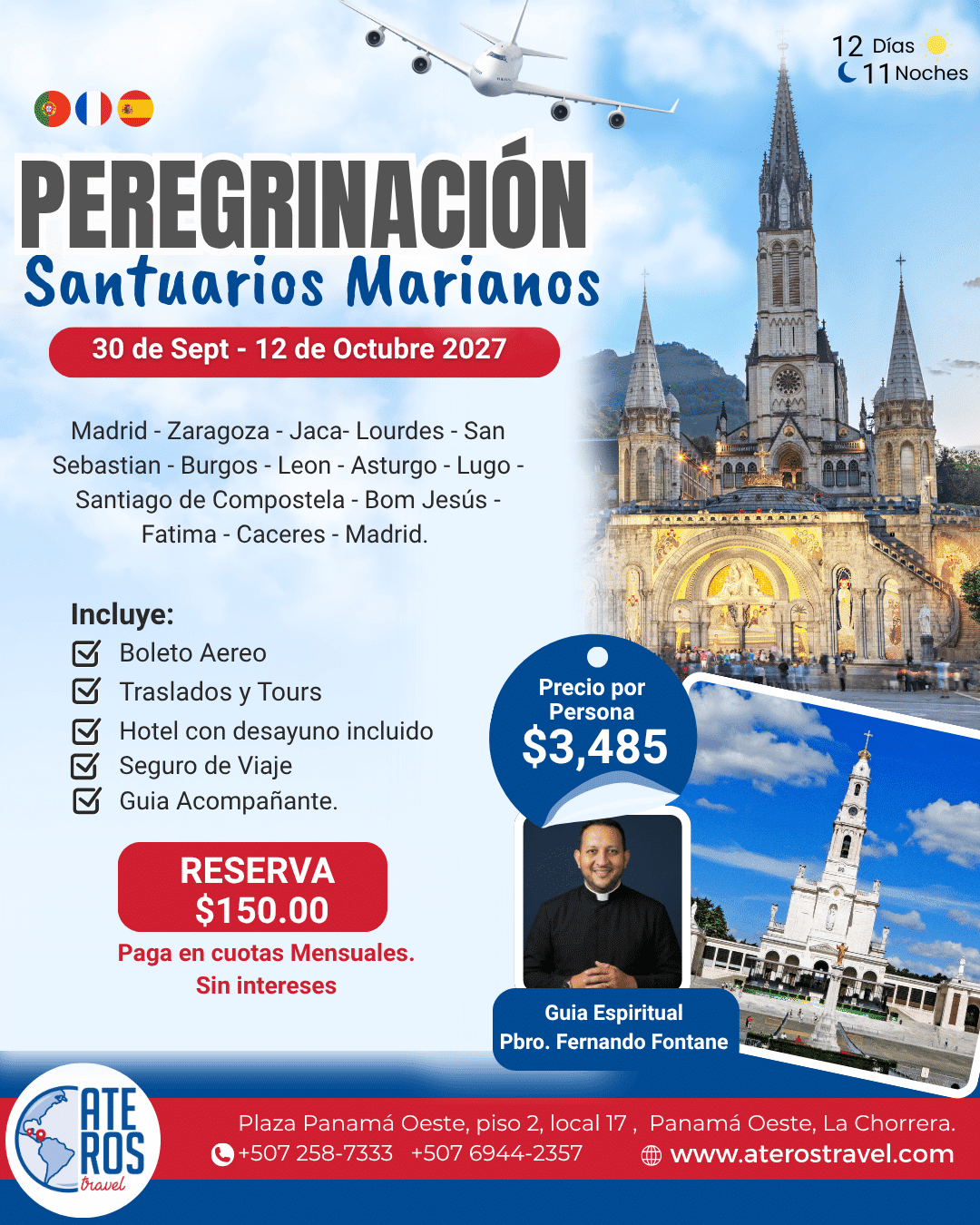 Peregrinacion Santuarios Marianos 2027